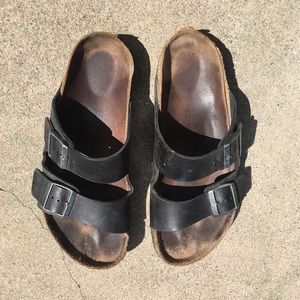 Black Birkenstocks